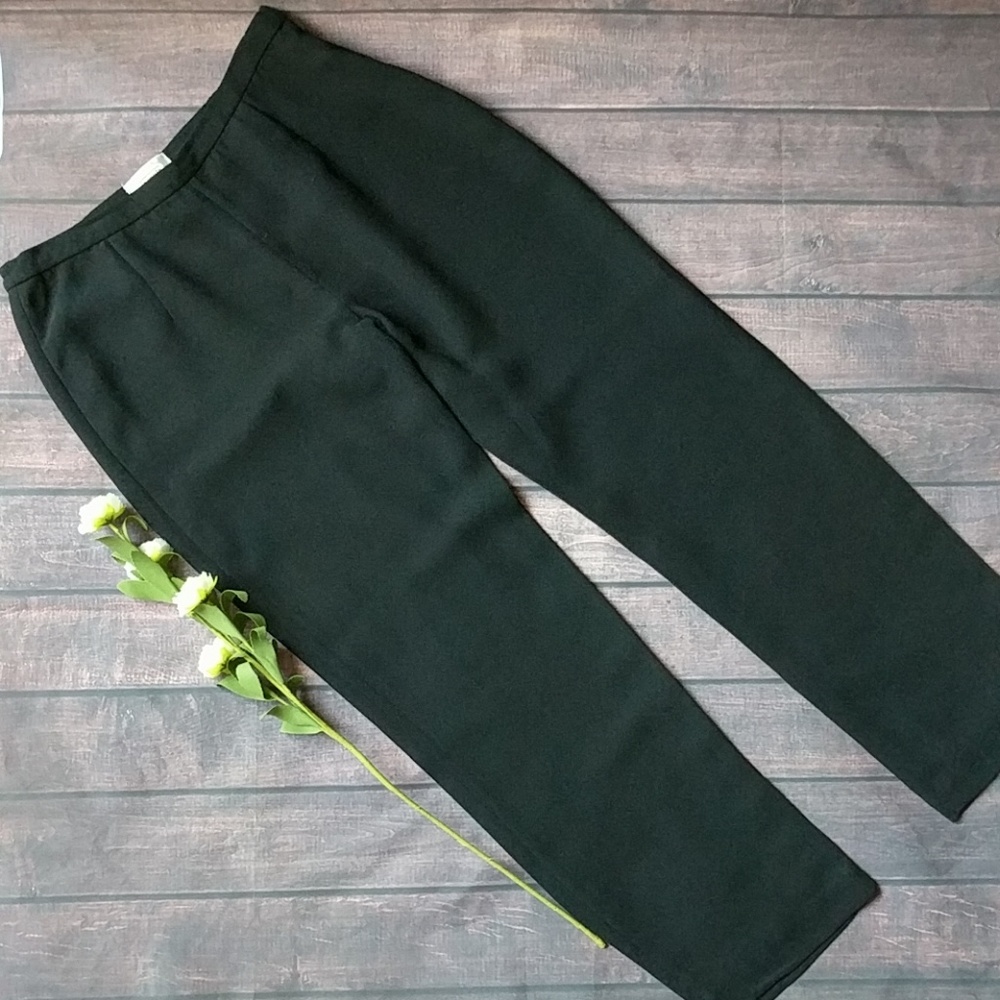 🔺3/$10🔺 Talbots | Petite Black Slacks